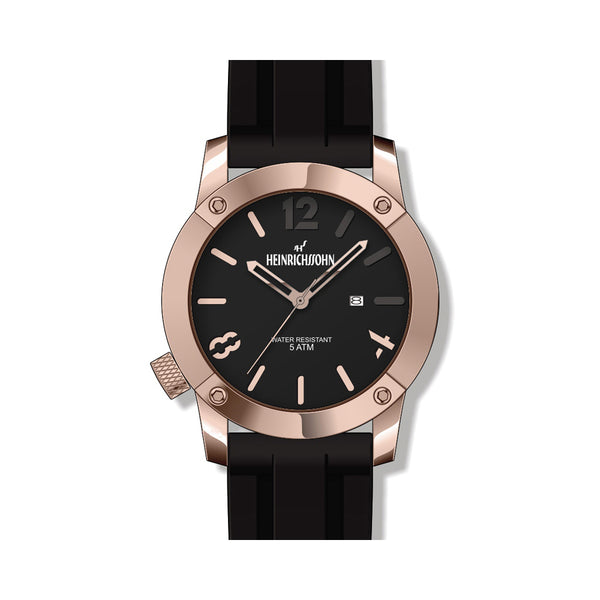 HEINRICHSSOHN GE-Schalke HS1014C Mens Watch