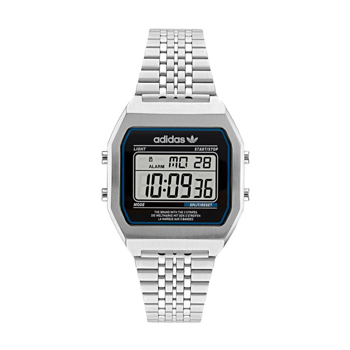Adidas Street Digital Two AOST22072 Unisex Watch Chronograph - Adidas Street Digital Two AOST22072 Unisex Watch Chronograph