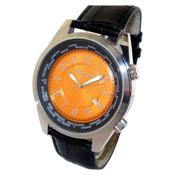 HEINRICHSSOHN Danzig Orange HS1003O Mens Watch - HEINRICHSSOHN Danzig Orange HS1003O Mens Watch