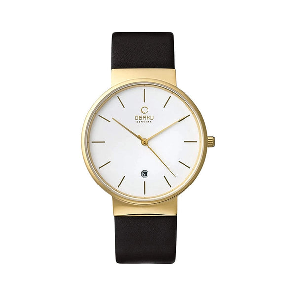 Obaku Klar V153GDGWRB Mens Watch - Obaku Klar V153GDGWRB Mens Watch