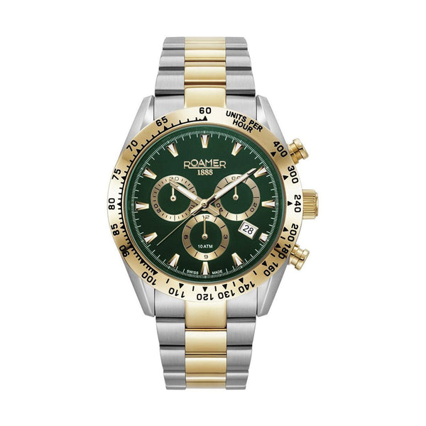 Roamer Monza 100 850837477520 Mens Watch Chronograph - Roamer Monza 100 850837477520 Mens Watch Chronograph