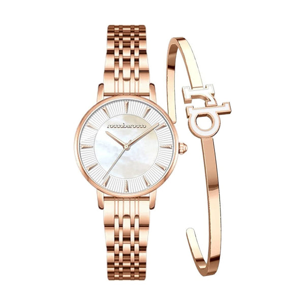 Roccobarocco RB.4659L-03M Ladies Watch and Bangle Set - Roccobarocco RB.4659L-03M Ladies Watch and Bangle Set